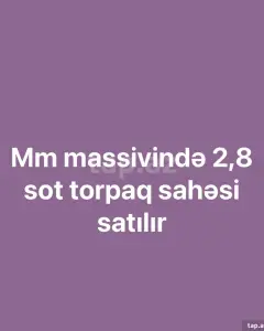 Arsa Satılık