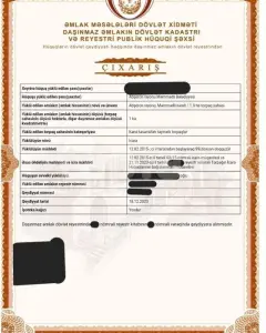 100 sot torpaq sahəsi, Kürdəxan�...