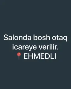 Digər Yaşayış Yeri Kirayə verilir