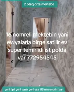 Mənzil Satılır